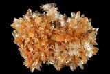 Orange Creedite Crystal Cluster - Durango, Mexico #175091-1